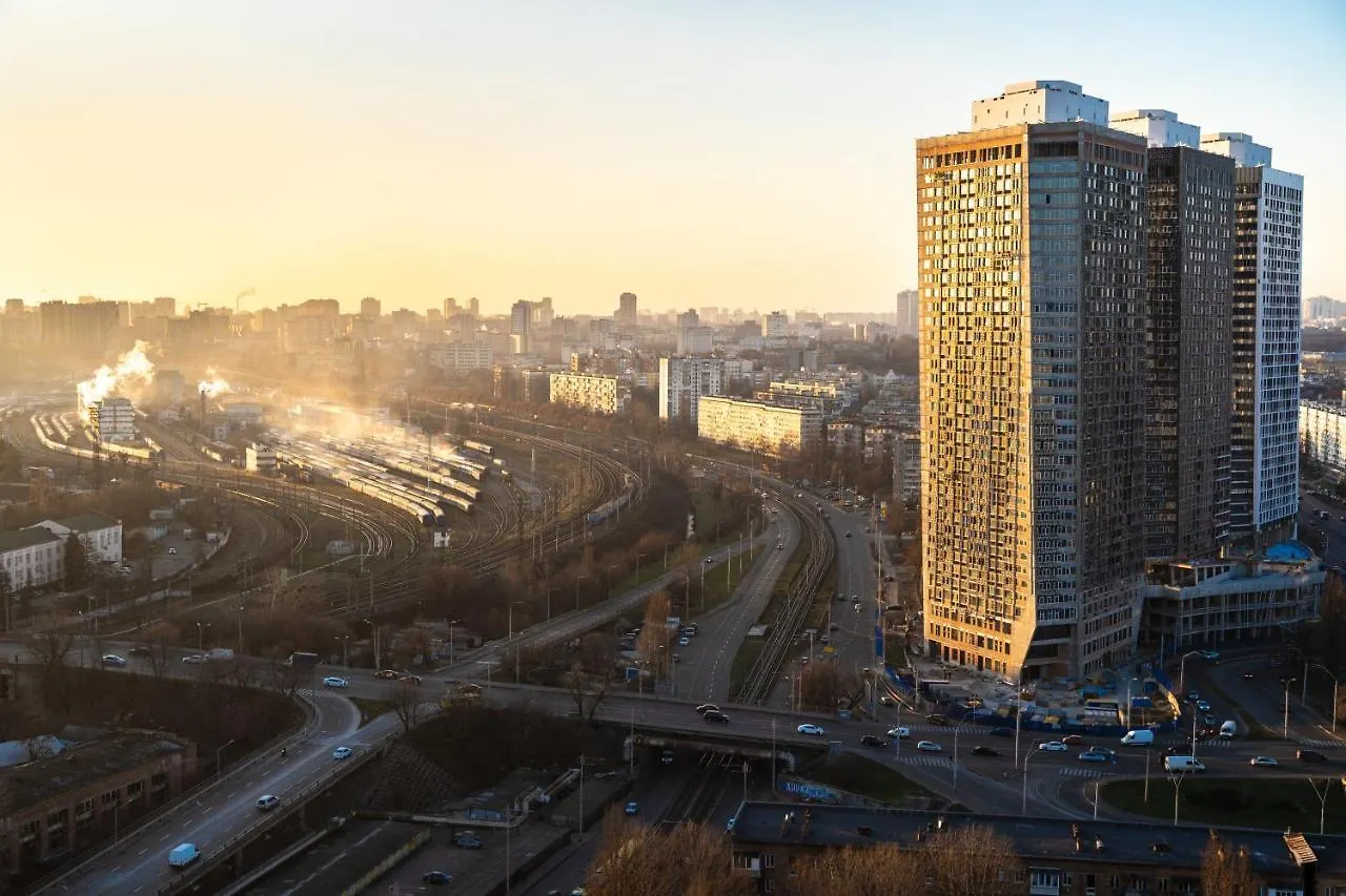 Victory-38 Luxury Apartment Center Kyjev Ukrajina